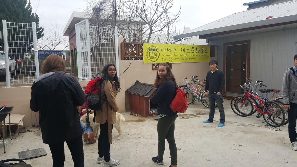 Ninano Guesthouse Gyeongju Exterior photo